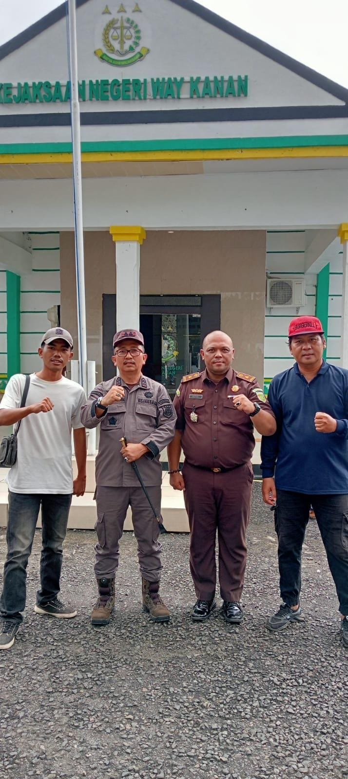 Tingkatkan Sinergitas, DPD For-WIN Way Kanan Hadiri Kegiatan Kejari Bumi Ramik Ragom