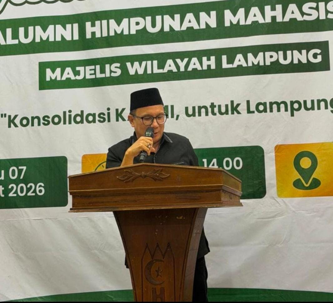 Budiyono Terpilih Aklamasi Pimpin KAHMI Lampung Periode 2026-2031