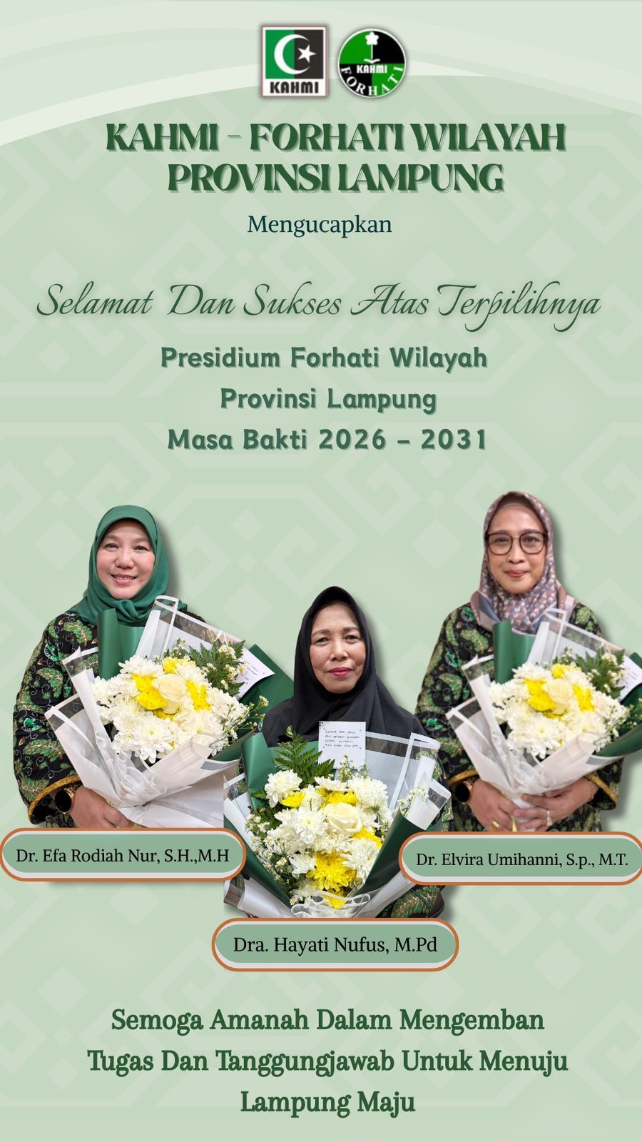 FORHATI Lampung Gelar Muswil IV, Tetapkan Presidium Baru Periode 2026–2031