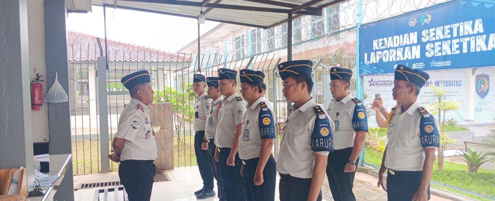 Tindak Lanjut Arahan Menteri Imipas, Kalapas Kotaagung Ajak Petugas Junjung Tinggi Integritas dan Jaga Marwah Institusi