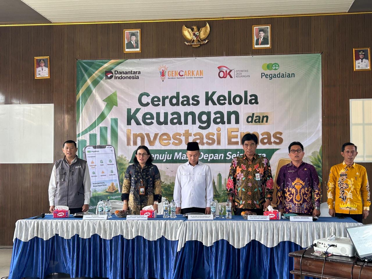 Tingkatkan Literasi, OJK dan Pegadaian Gelar GENCARKAN di Way Kanan