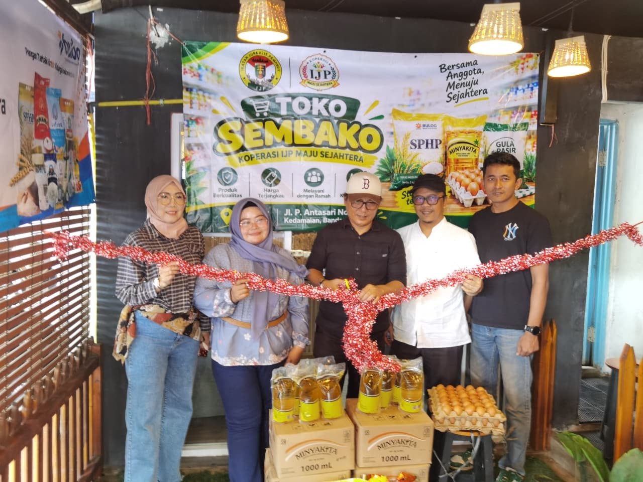 Dorong Kesejahteraan Anggota, Koperasi IJP Lampung Luncurkan RPK Sediakan Kebutuhan Pokok