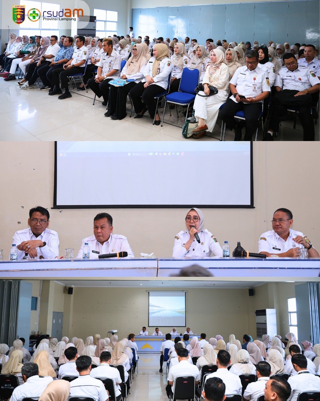 Rapat Perdana RSUDAM: Lukman Pura Tekankan Sinergi Pegawai dan Mutu Layanan